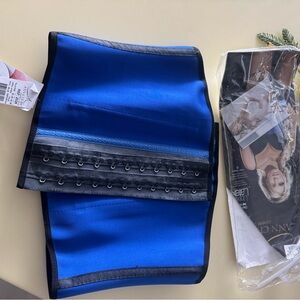Ann Chery Blue and Black Waist Trainer